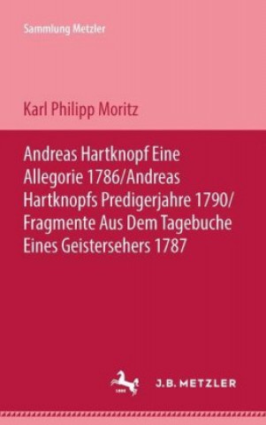 Kniha Andreas Hartknopf Karl Philipp Moritz