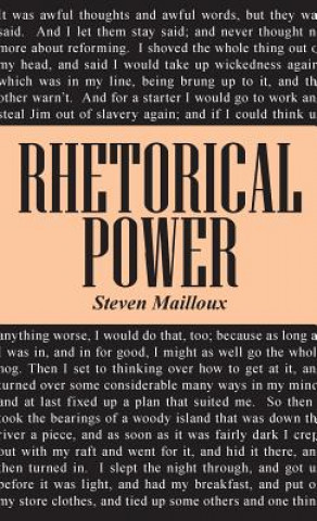 Kniha Rhetorical Power Steven Mailloux