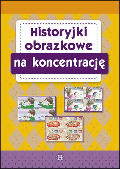 Knjiga Historyjki obrazkowe na koncentrację 