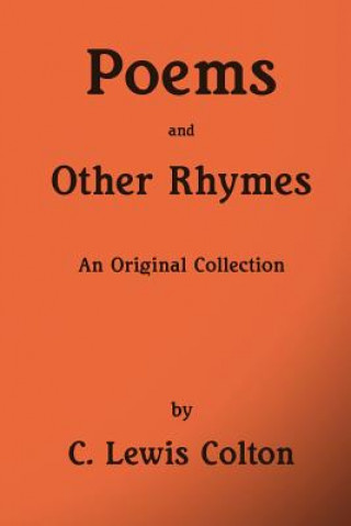 Kniha Rhymes and Poetry C Lewis Colton