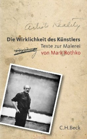 Libro Die Wirklichkeit des Künstlers Mark Rothko