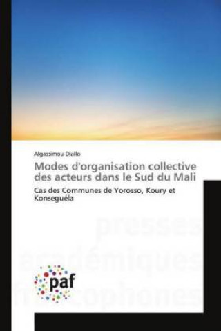 Książka Modes d'organisation collective des acteurs dans le Sud du Mali Algassimou Diallo