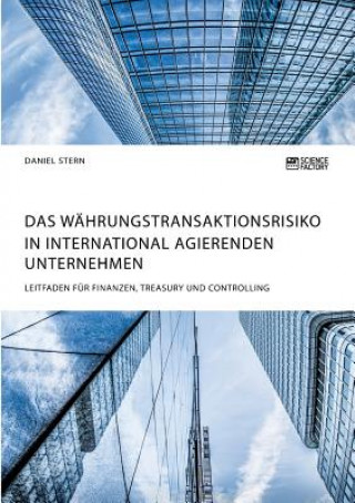 Kniha Wahrungstransaktionsrisiko in international agierenden Unternehmen. Leitfaden fur Finanzen, Treasury und Controlling Daniel Stern