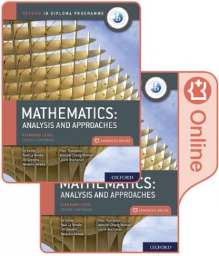 Książka Oxford IB Diploma Programme: IB Mathematics: analysis and approaches, Standard Level, Print and Enhanced Online Course Book Pack Paul La Rondie