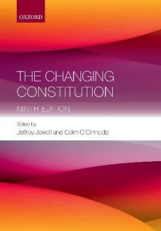 Knjiga Changing Constitution Sir Jeffrey Horder