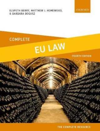 Carte Complete EU Law Elspeth Berry
