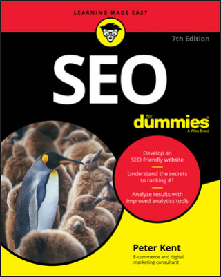 Könyv SEO For Dummies, 7th Edition Peter Kent