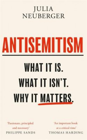 Kniha Antisemitism Julia Neuberger