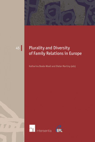 Könyv Plurality and Diversity of Family Relations in Europe 