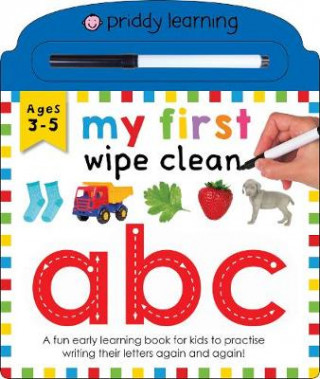 Książka My First Wipe Clean ABC Roger Priddy