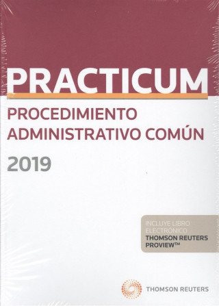 Könyv PROCEDIMIENTO ADMINISTRATIVO COMÚN 2019 