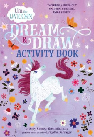 Carte Uni the Unicorn Dream & Draw Activity Book Rachel Chlebowski