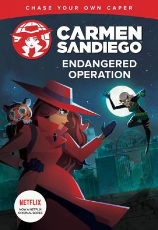 Könyv Carmen Sandiego: Endangered Operation (Choose-Your-Own Capers) Houghton Mifflin Harcourt