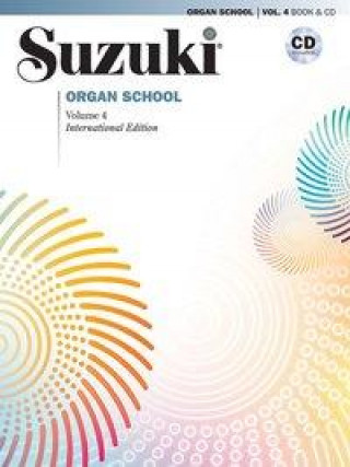 Book SUZUKI ORGAN SCHOOL 4 WITH CD Shinichi Suzuki