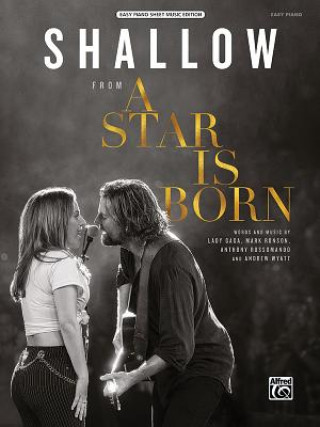 Kniha Shallow: From a Star Is Born, Sheet Lady Gaga