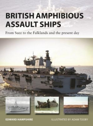 Carte British Amphibious Assault Ships Edward Hampshire