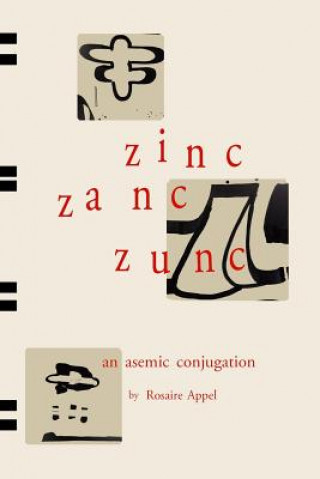 Kniha Zinc Zanc Zunc: An Asemic Conjugation Rosaire Appel