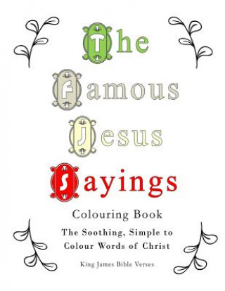 Carte Famous Jesus Sayings Colouring Book Esther Pincini