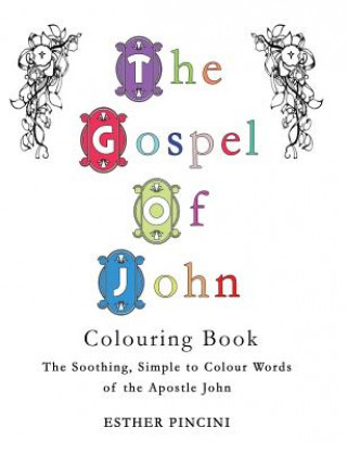 Buch Gospel of John Colouring Book Esther Pincini