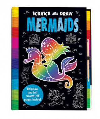 Kniha Scratch and Draw Mermaids Connie Isaacs