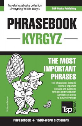 Книга English-Kyrgyz phrasebook and 1500-word dictionary Andrey Taranov