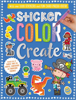 Knjiga Sticker Color Create (Blue) Make Believe Ideas Ltd