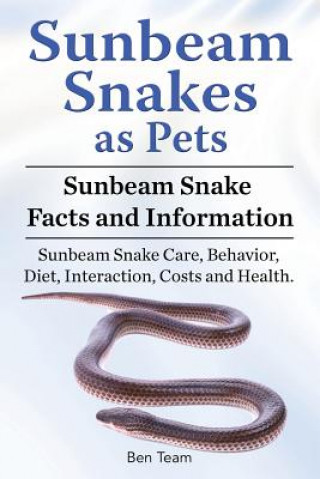 Kniha Sunbeam Snakes as Pets. Sunbeam Snake Facts and Information. Sunbeam Snake Care, Behavior, Diet, Interaction, Costs and Health. Ben Team