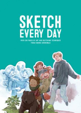 Kniha Sketch Every Day Simone Grunewald