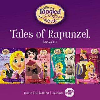 Digital Tales of Rapunzel, Books 1-4: Secrets Unlocked, Opposites Attract, Friends and Enemies, and the Search for the Sundrop Kathy McCullough