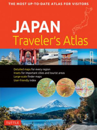 Carte Japan Traveler's Atlas Tuttle Publishing