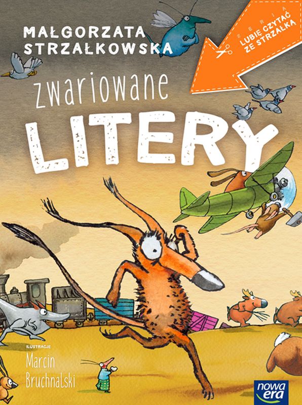 Carte Zwariowane litery Strzałkowska Małgorzata