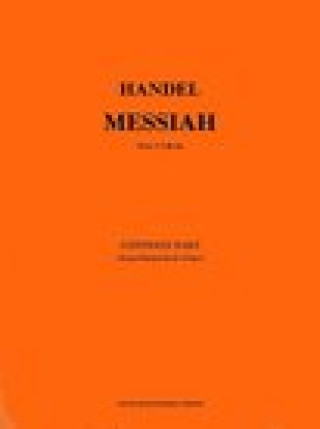 Könyv G.F. Handel: Messiah (Watkins Shaw) - Continuo/Organ George Frideric Handel