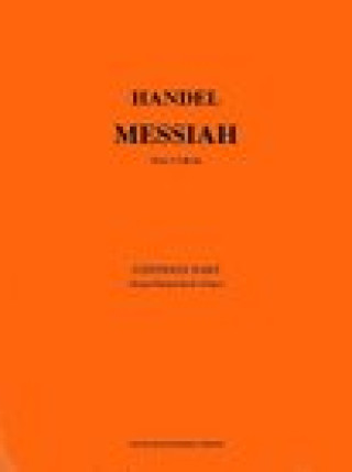 Knjiga G.F. Handel: Messiah (Watkins Shaw) - Continuo/Organ George Frideric Handel