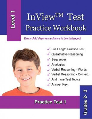 Book Inview (Tm) Test Practice Workbook Gifted and Talented Test Editors