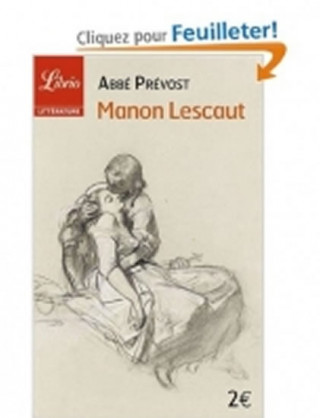 Kniha Manon Lescaut (Librio) Abbé Prévost