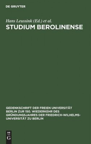 Knjiga Studium Berolinense Hans Leussink