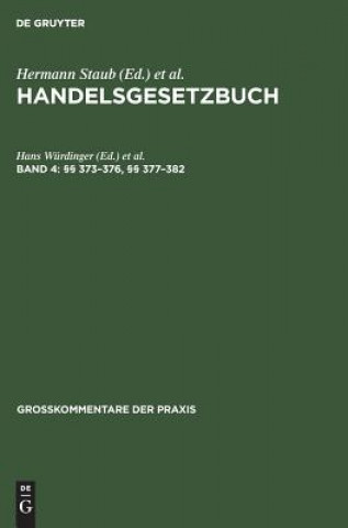 Kniha 373-376,  377-382 Hermann Staub