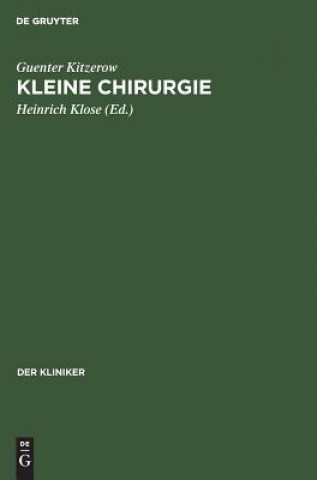 Kniha Kleine Chirurgie Guenter Kitzerow