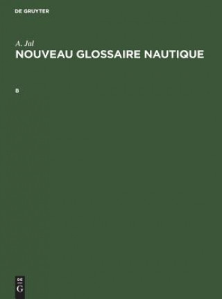 Βιβλίο Nouveau glossaire nautique A. Jal