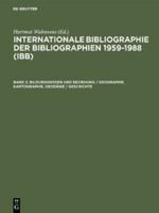 Knjiga Bildungswesen und Erziehung / Geographie, Kartographie, Geodasie / Geschichte Hartmut Walravens