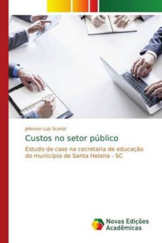 Kniha Custos no setor público Jeferson Luiz Scariot