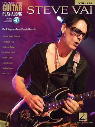 Kniha Steve Vai: Guitar Play-Along Volume 193 Steve Vai
