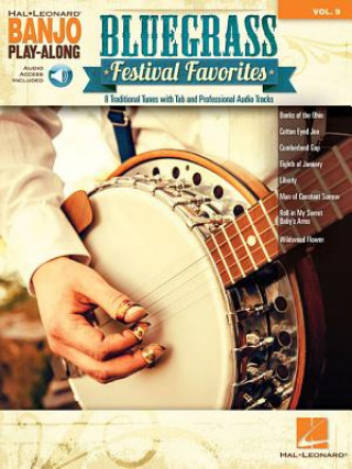 Kniha Bluegrass Festival Favorites: Banjo Play-Along Volume 9 Hal Leonard Corp