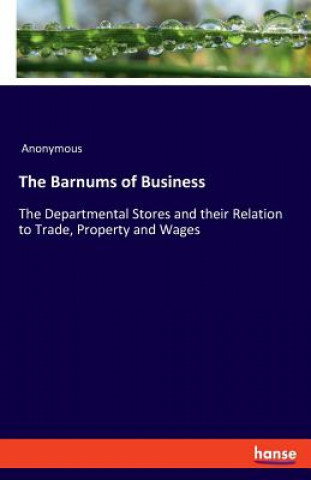 Kniha Barnums of Business Anonymous