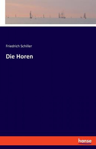 Kniha Horen Friedrich Schiller