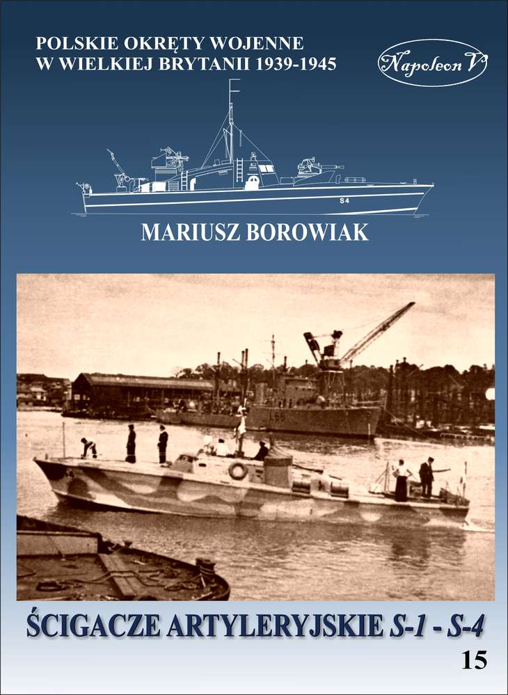 Könyv Ścigacze artyleryjskie S-1 - S-4 Borowiak Mariusz