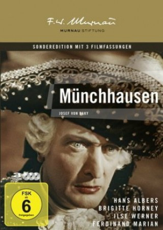 Видео Münchhausen, 3 DVD (Remastered) Milo Harbich