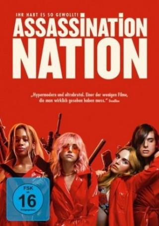 Видео Assassination Nation, 1 DVD Sam Levinson