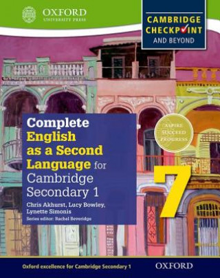 Book Complete English as a Second Language for Cambridge Secondary 1 Student Book 7 & CD Chris Akhurst