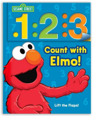 Könyv Sesame Street: 1 2 3 Count with Elmo!, Volume 1: A Look, Lift, & Learn Book Sesame Street